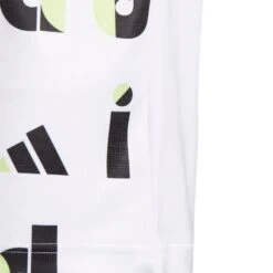Adidas Junior Graphic Print Golf Polo Shirt HC0251 -ADIDAS Store HC0251 6 APPAREL Photography DetailView3 white