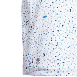 Adidas Junior Flag Golf Polo Shirt HD4952 -ADIDAS Store HD4952 5 APPAREL Photography DetailView2 white