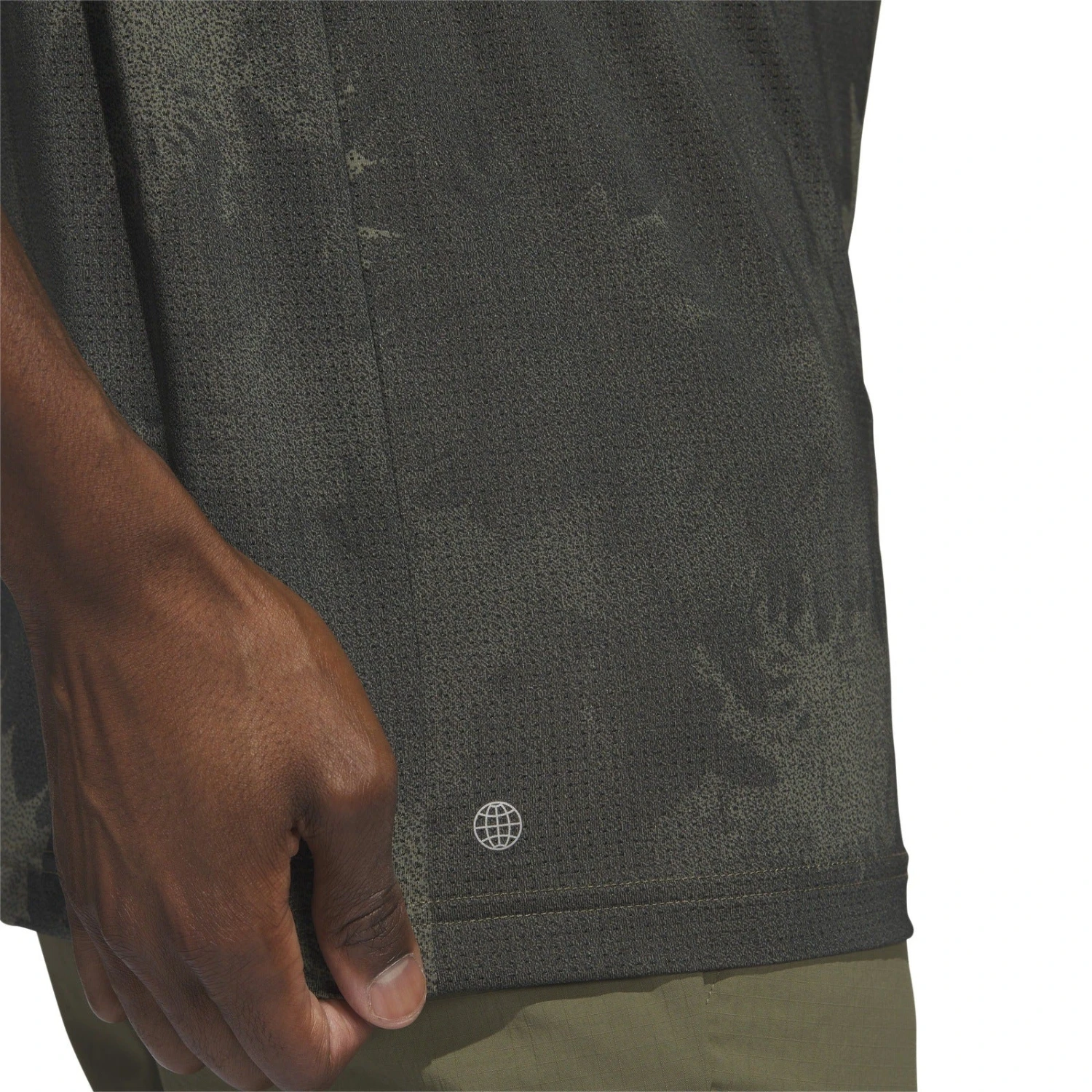 Adidas Flower Mesh Print Golf Polo Shirt HS1129 7 Adidas Flower Mesh Print Golf Polo Shirt HS1129 - Image 5