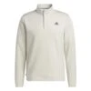 Adidas DWR Colourblock 1/4 Zip Golf Pullover HT3315 -ADIDAS Store HT3315 2 APPAREL Photography FrontCenterView white