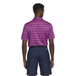 Adidas 2-Colour Stripe Golf Polo Shirt HR8010 -ADIDAS Store adidas 2 Colour Stripe Golf Polo Shirt HR8010 5