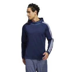 ADIDAS Store -ADIDAS Store adidas 3 Stripe COLD RDY Golf Hoodie HS4813 8