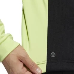 Adidas Colourblock Primegreen 1/4 Zip Golf Top HC5572 -ADIDAS Store adidas Colourblock Primegreen Zip Golf Top HC 4