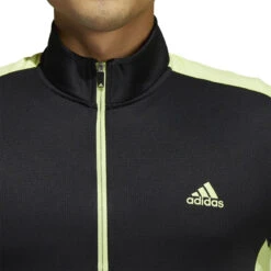 Adidas Colourblock Primegreen 1/4 Zip Golf Top HC5572 -ADIDAS Store adidas Colourblock Primegreen Zip Golf Top HC 5