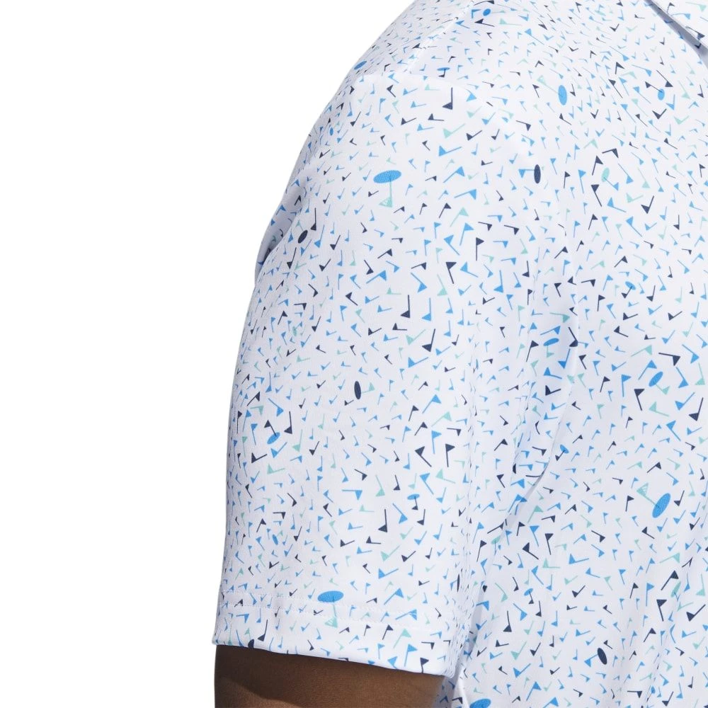 Adidas Flag-Print Golf Shirt HA6123 10 Adidas Flag-Print Golf Shirt HA6123 - Image 8