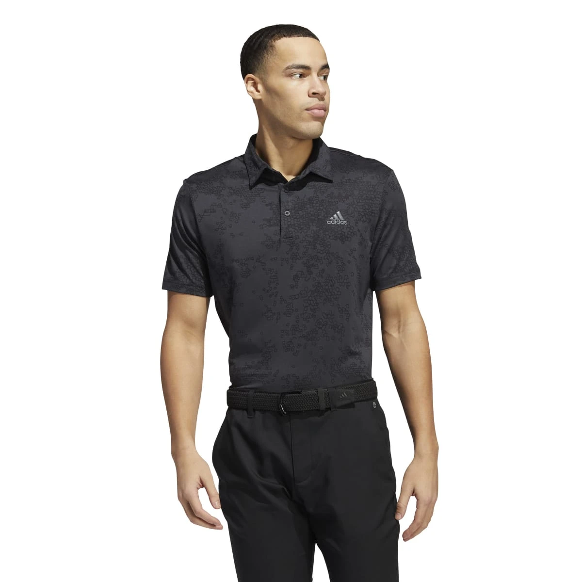 Adidas Primegreen Jacquard Golf Polo Shirt HP1916 4 Adidas Primegreen Jacquard Golf Polo Shirt HP1916 - Image 2