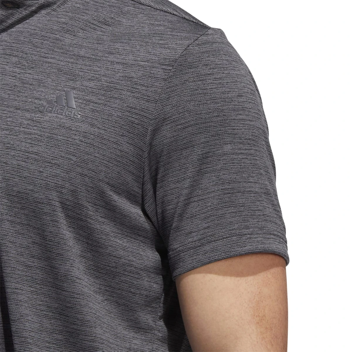 Adidas Primegreen Texture Stripe Golf Polo Shirt HM7392 6 Adidas Primegreen Texture Stripe Golf Polo Shirt HM7392 - Image 4