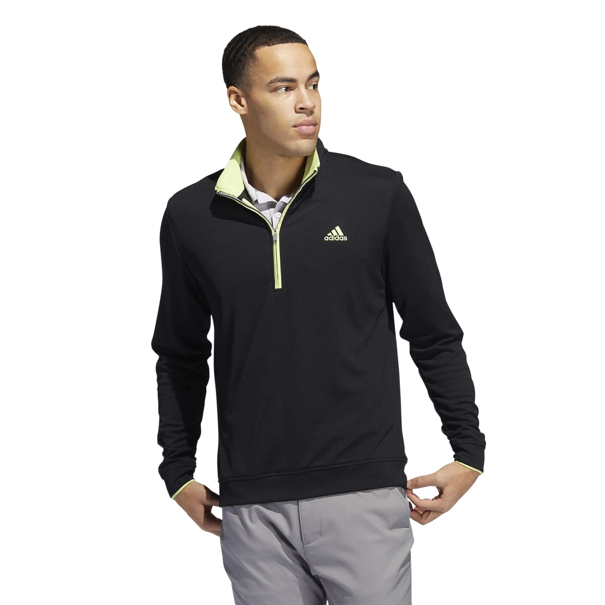 Adidas Primegreen UPF Lightweight 1/4 Zip Golf Pullover H56801 4 Adidas Primegreen UPF Lightweight 1/4 Zip Golf Pullover H56801 - Image 2