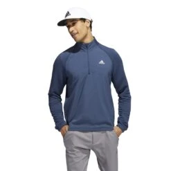 ADIDAS Store -ADIDAS Store adidas Statement 1 4 Zip Golf Mid Layer HT1322 4