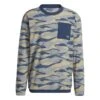Adidas Texture Print Crew Neck Golf Pullover HF6525 -ADIDAS Store adidas Texture Print Crew Neck Golf Pullover HF6525 3