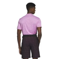 Adidas Primegreen Texture Stripe Golf Polo Shirt HR9070 -ADIDAS Store adidas Textured Stripe Sport Golf Polo Shirt HR9070 6