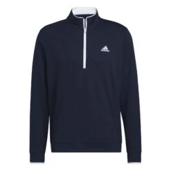 ADIDAS Store 25 Adidas UPF Lightweight 1/4 Zip Golf Mid Layer HY5373